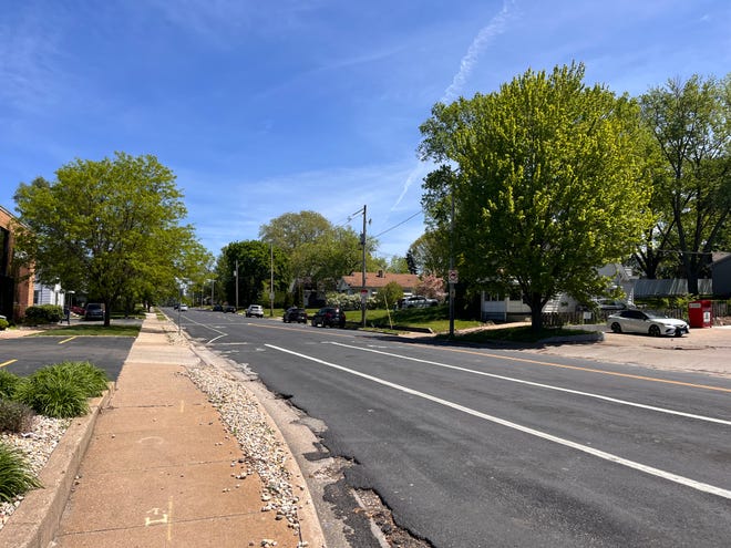 The 100 block of Forrest Hill Avenue in Peoria where 18-year-old Mike'Quese Taylor was killed Tuesday, April 30. Taylor was a former basketball player at Peoria High and a new father.