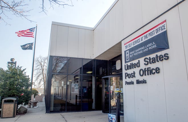 The U.S. Post Office at 95 State St. in Peoria.